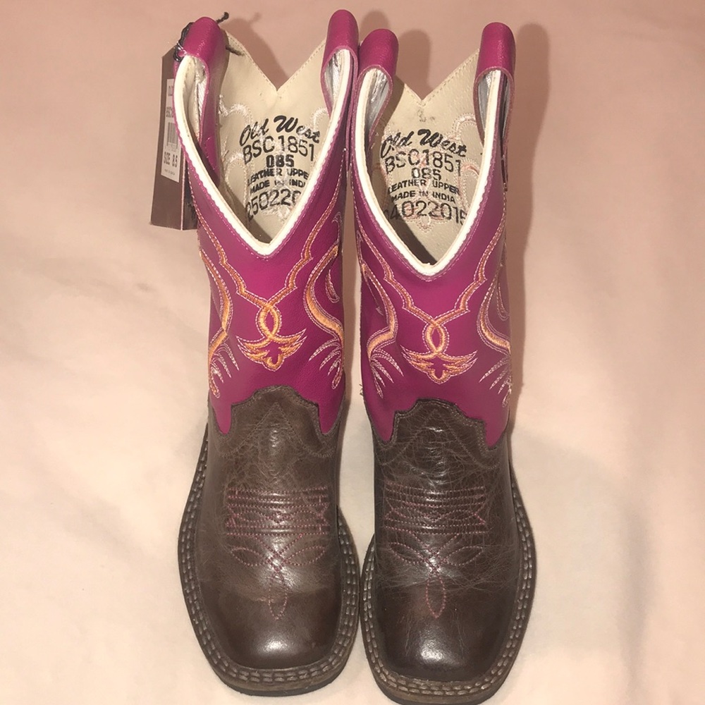 Old West cowboy boots